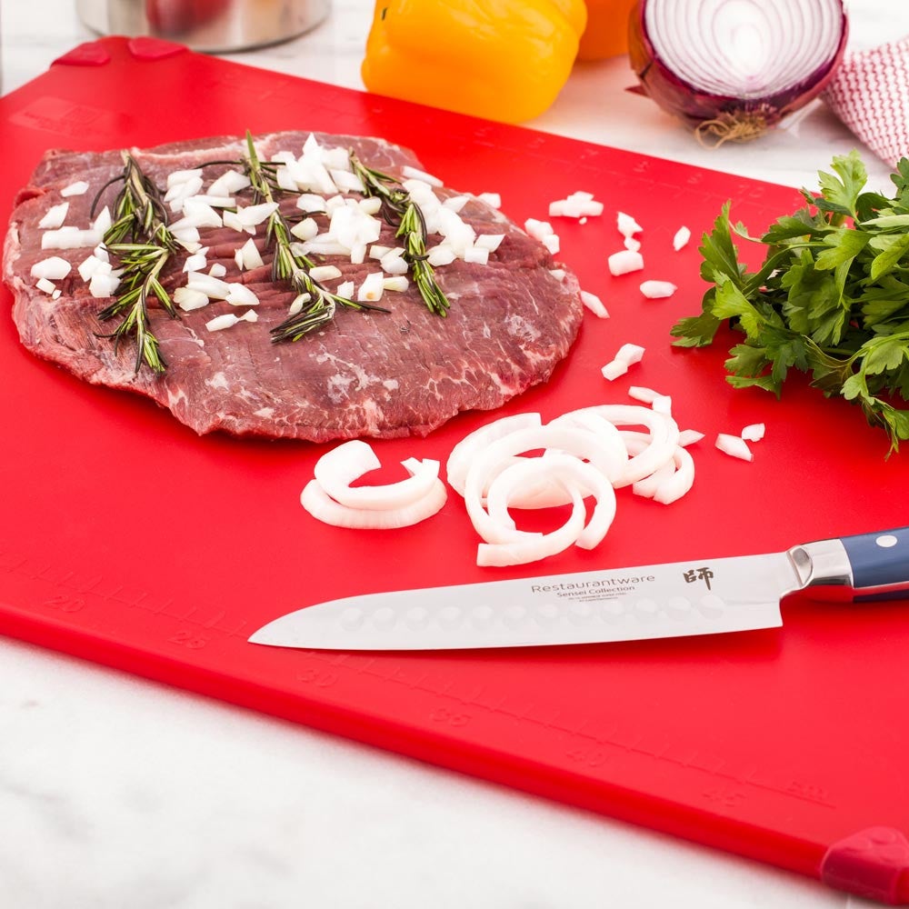 Cutting Board, 18 x 24 Inch, Red,1 - 1 COUNT