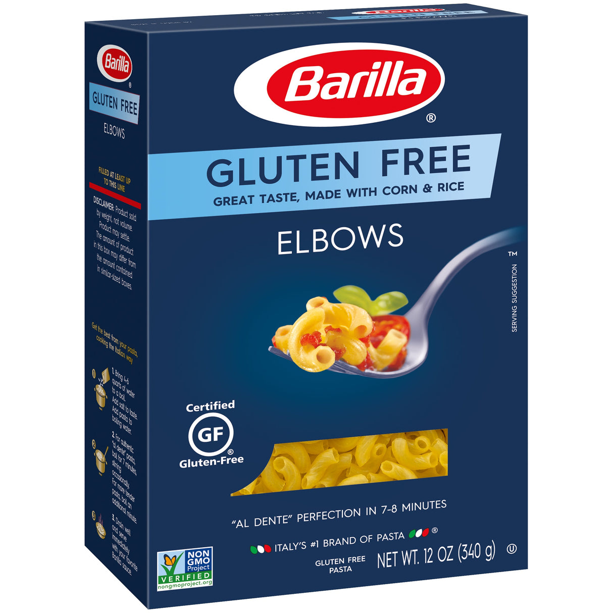 Pasta, Elbow,8 - 12 OUNCE