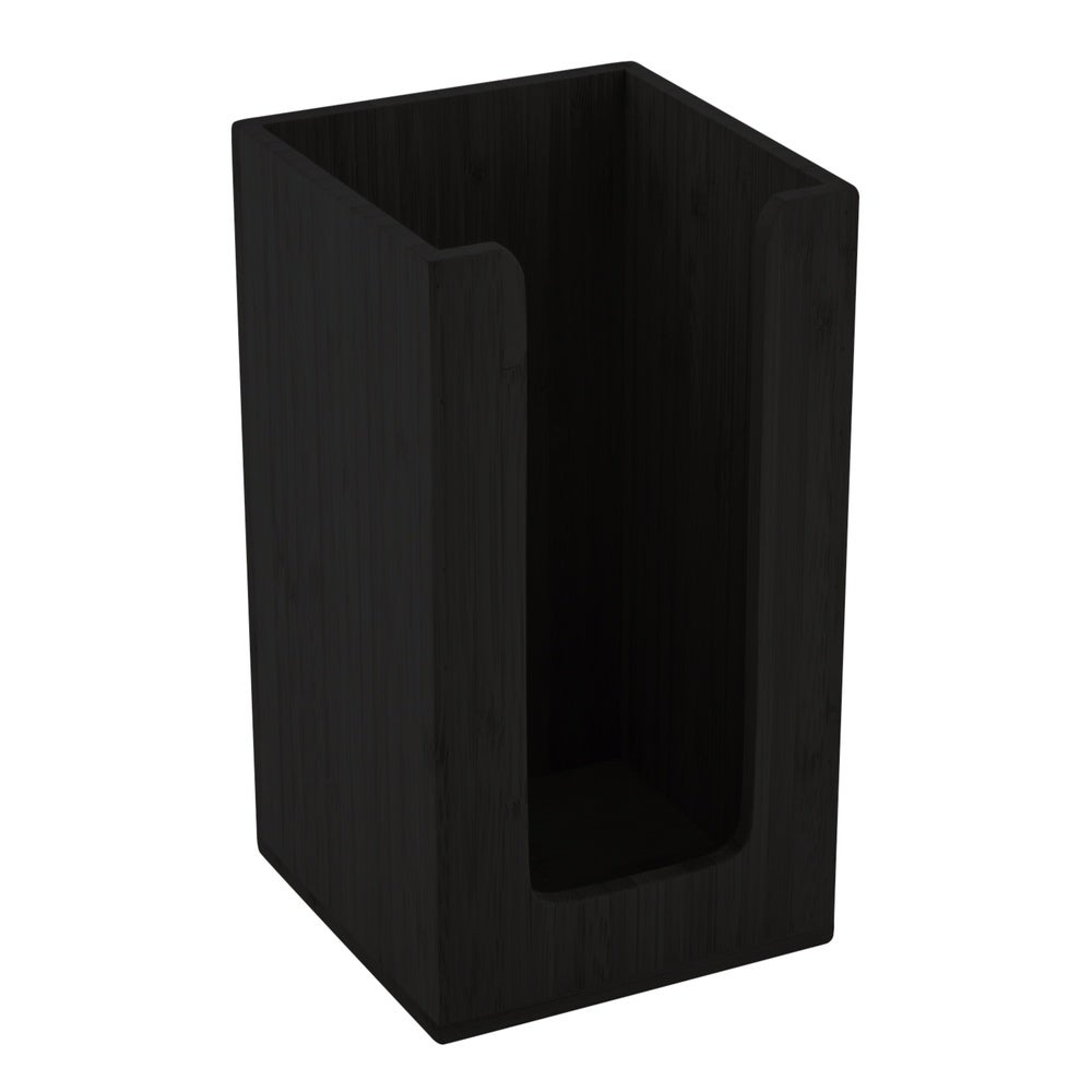 Organizer, Cup/Lid/Napkin, Restpresso 4.25 x 4.5 x 8 Inch, Black, Bamboo,1 - 1 EACH