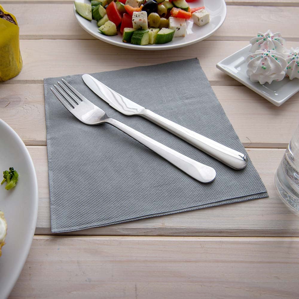 Napkins, Black Denim, 16 x 16 Inch, 16 Linear Inch,1 - 600 COUNT