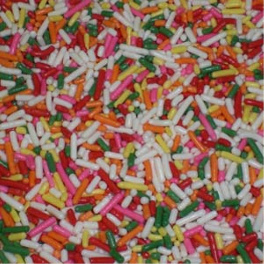 Topping, Sprinkles, Rainbow,4 - 6 POUND