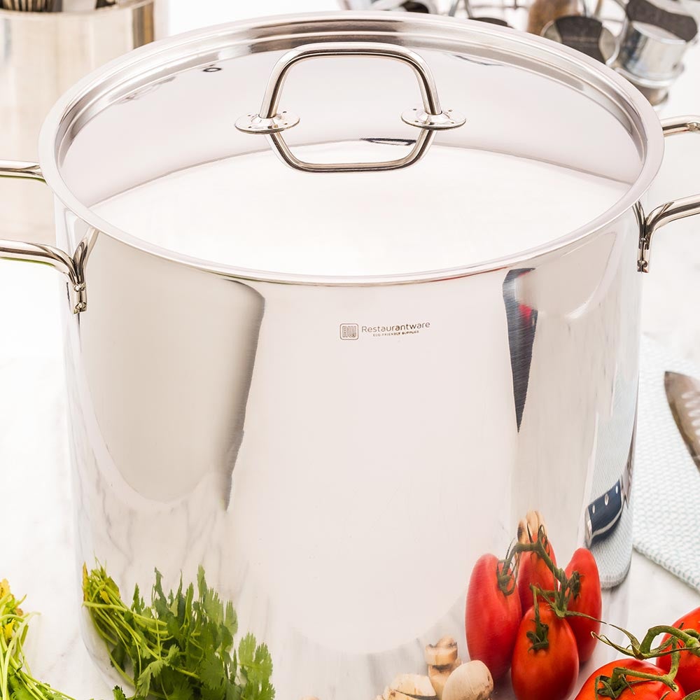 Lid, Stainless Steel, for 21 Quart Sauce Pan,1 - 1 COUNT