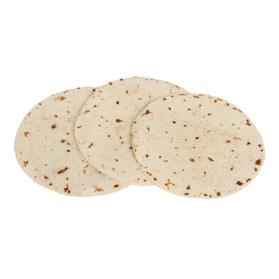 Tortillas, Flour, 6 Inch, Heat Pressed, Shelf Stable, 6 Linear Inch,24 - 12 COUNT