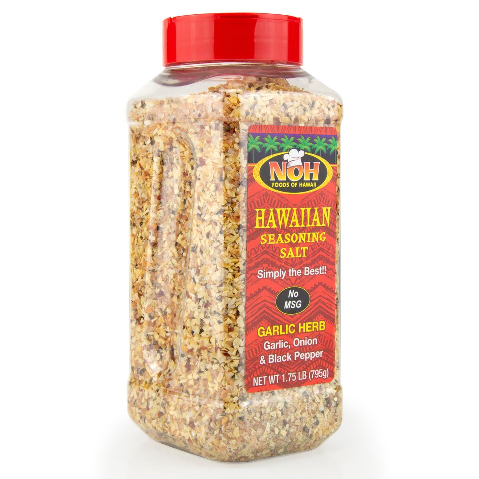 Salt, Hawaiian Seasoning, Garlic Herb,6 - 2.25 POUND