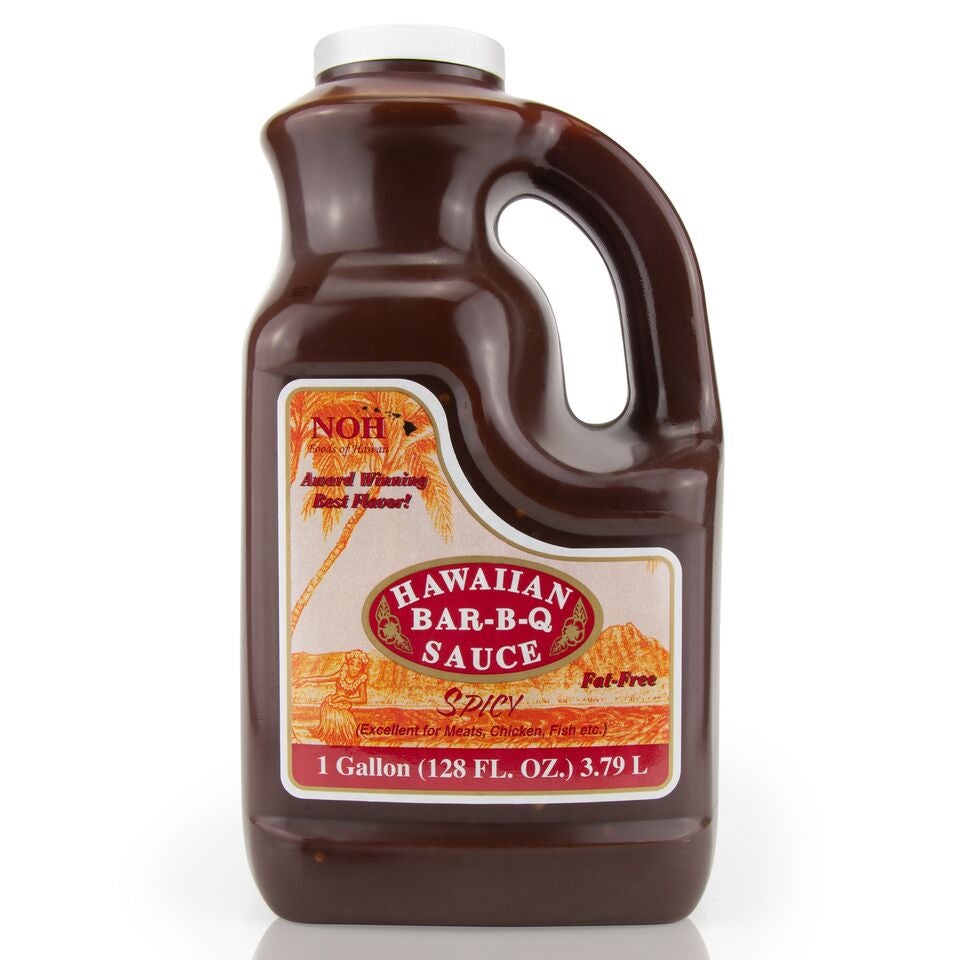 Sauce, Barbecue, Spicy, Hawaiian,4 - 1 GALLON
