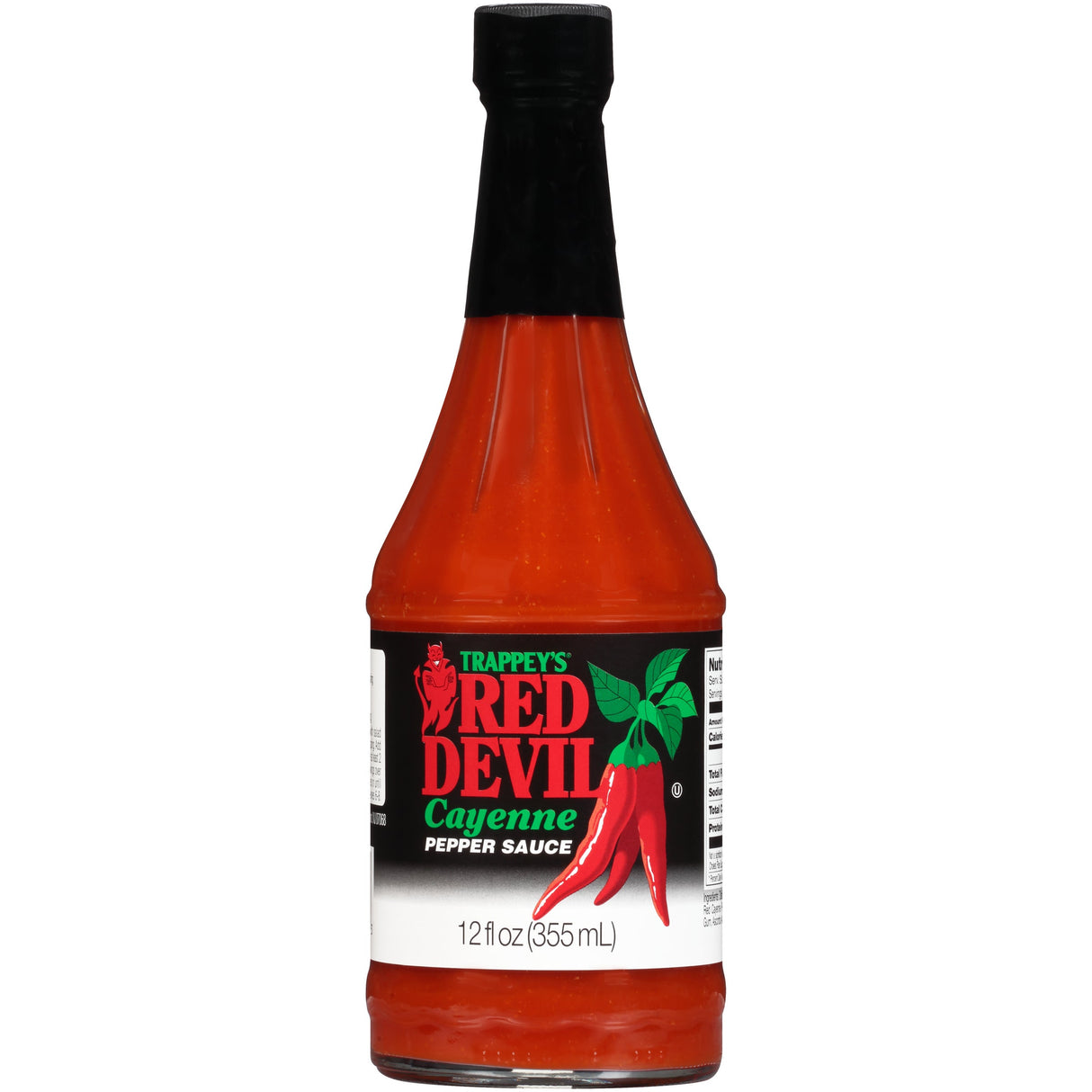 Sauce, Pepper, Red Devil, Cayenne,12 - 12 FLUID