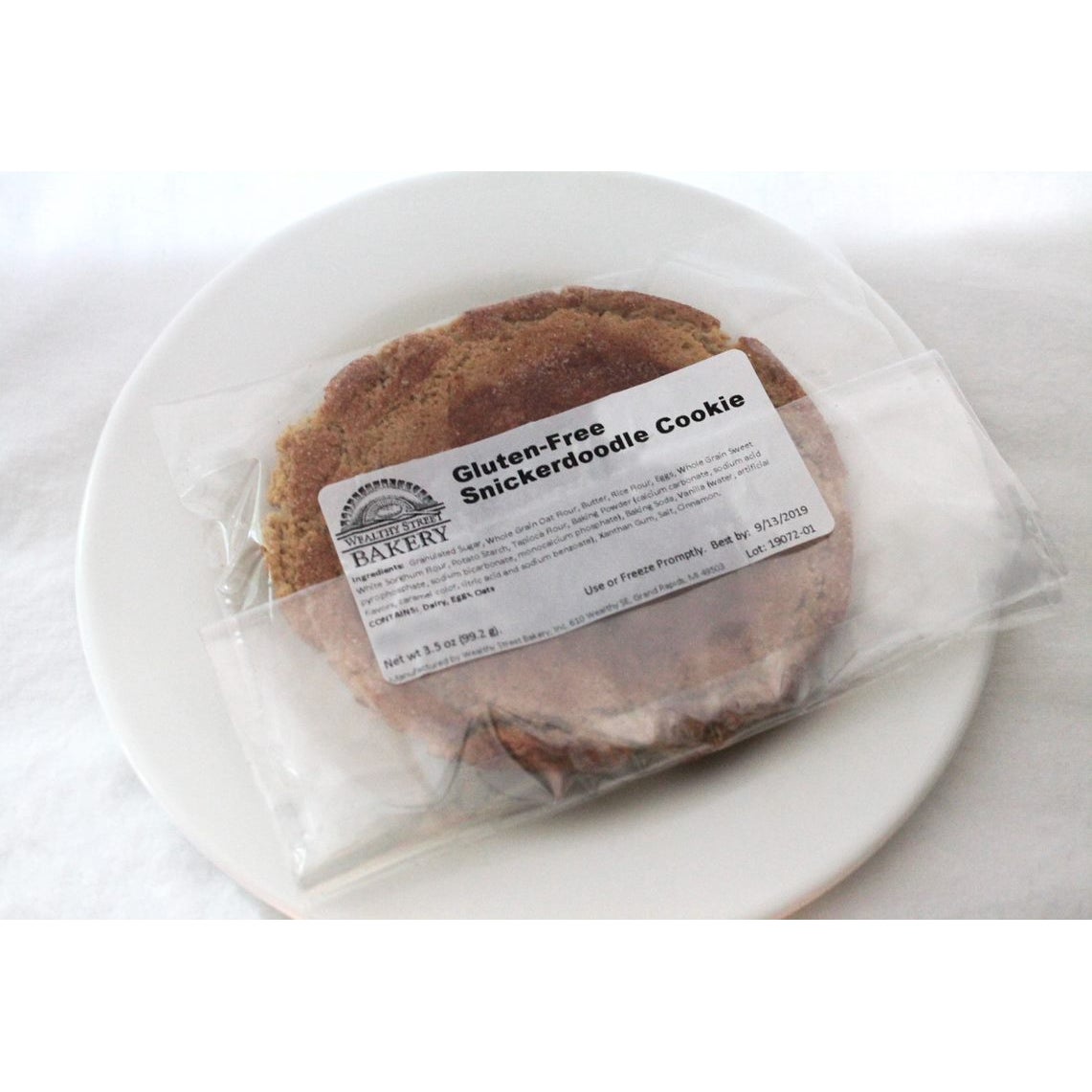 Cookies, Snickerdoodle, Refrigerated, Individually Wraped, Gluten Free,24 - 3.5 OUNCE