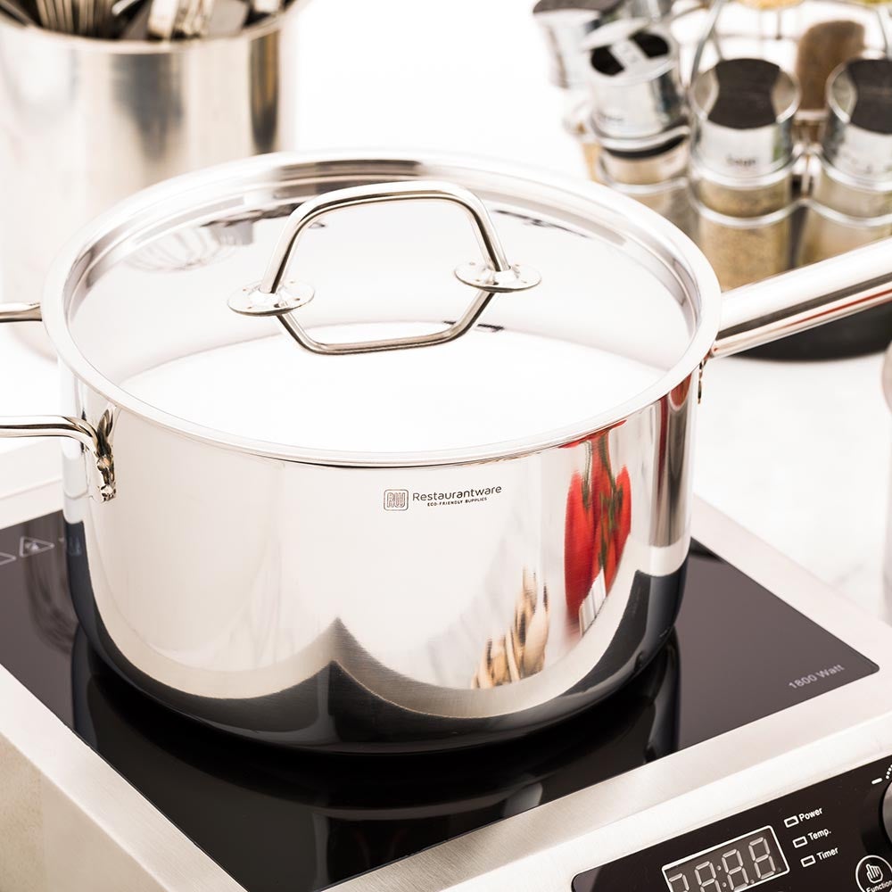 Lid, Stainless Steel, for 6 Quart Sauce Pan, 6 Quart,1 - 1 COUNT