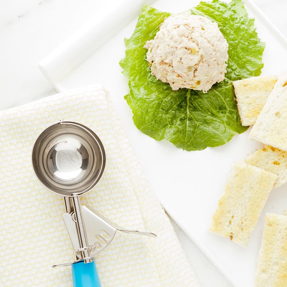 Disher, #16, Blue Handle, 2.75 Ounce, 2.75 Ounce,1 - 1 COUNT