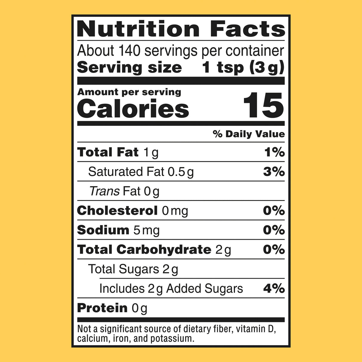 Creamer, Powdered, Coffee-mate Hazelnut, Non-Dairy, Shelf Stable,6 - 15 OUNCE