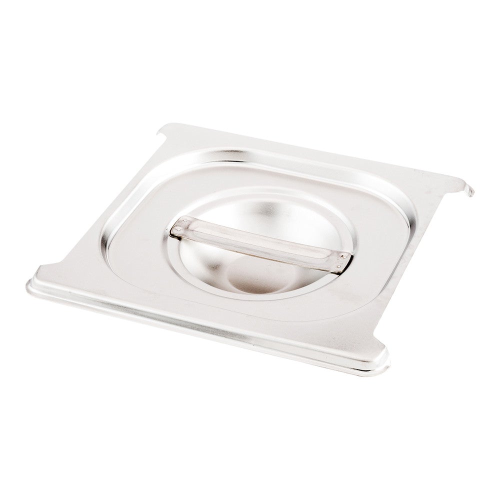 Cover, Stainless Steel, for Sixth-Size Steam Table Pan,1 - 1 COUNT