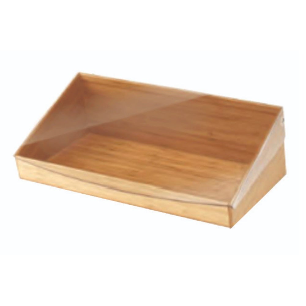 Bin, Display, 20 x 12 7 Inch, Rectangular, Natural, Bamboo,1 - 1 EACH