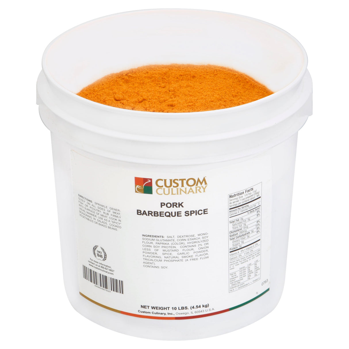 Spice, Pork Barbecue,1 - 10 POUND