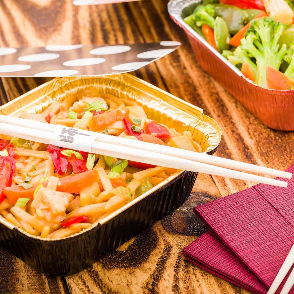 Chopsticks, Bamboo, 9.5 Inch, 9.5 Linear Inch,1 - 1000 COUNT