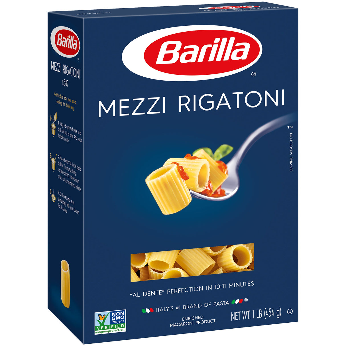 Pasta, Rigatoni, Mezzi,12 - 16 OUNCE