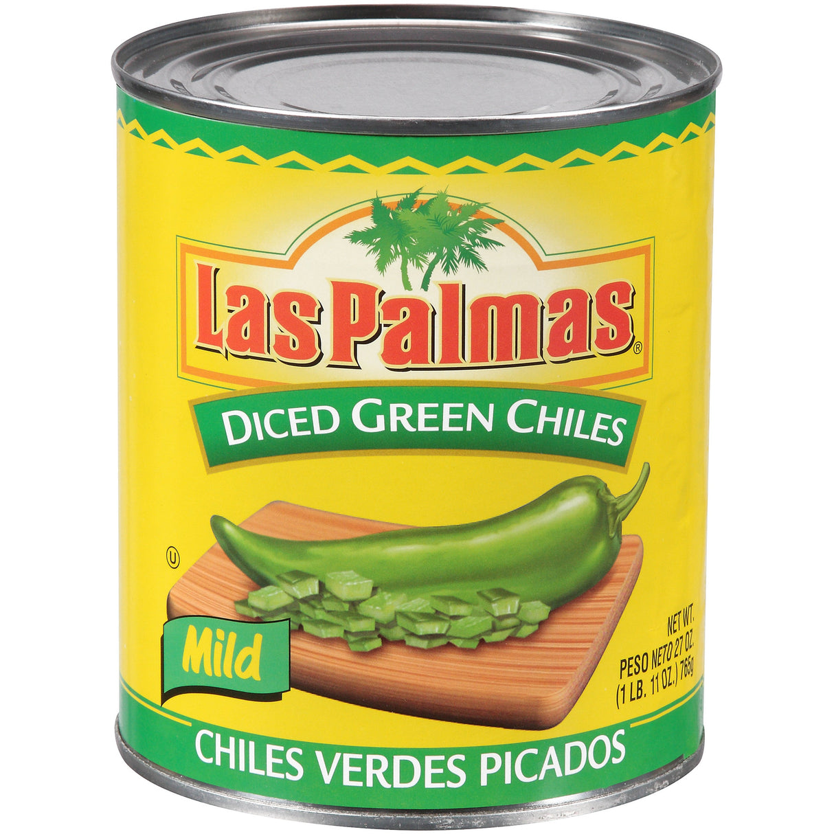 Peppers, Green Chile, Diced,12 - 27 OUNCE