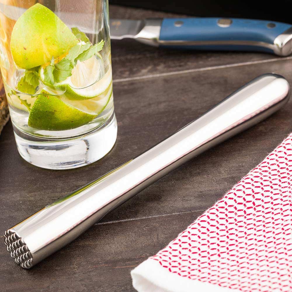 Muddler, 8 Inch, Stainless Steel, 8 Linear Inch,1 - 1 COUNT
