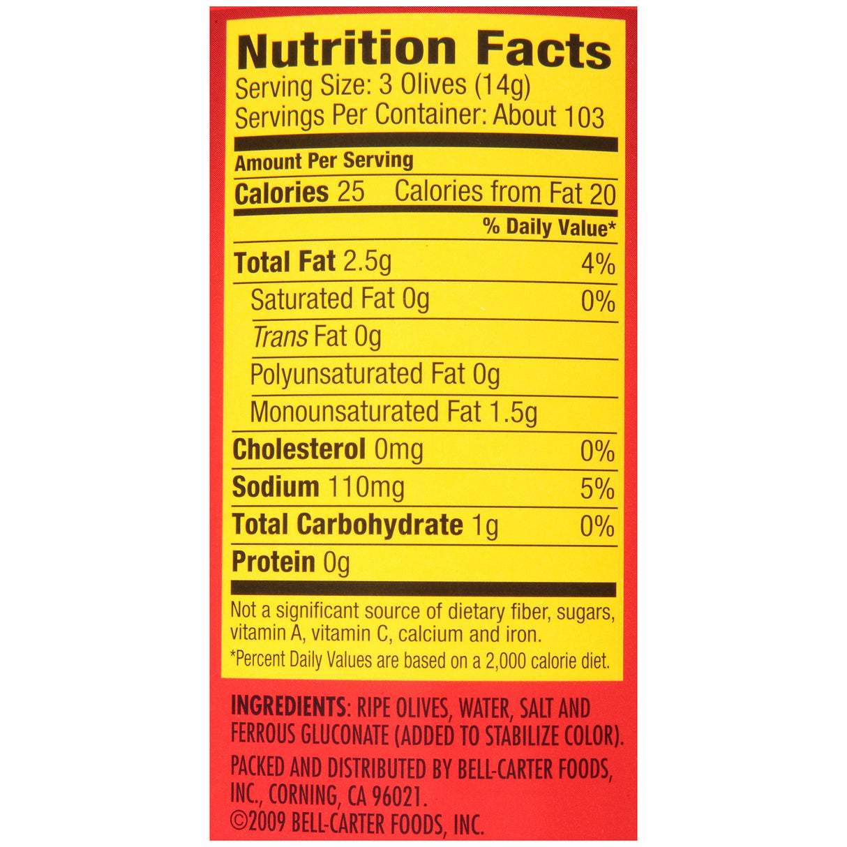 Olives, Black, Extra Large, Pitted, Shelf-Stable,6 - 51 OUNCE