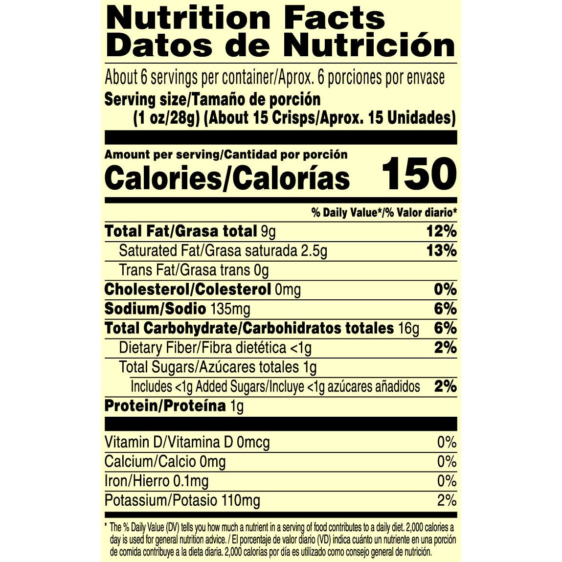 Crisps, Potato, Barbecue,14 - 5.5 OUNCE