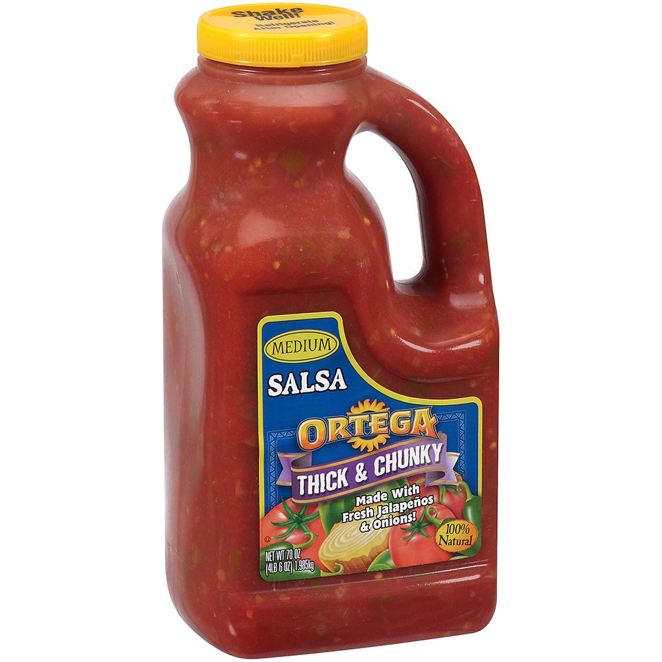Salsa, Thick & Chunky, Medium,6 - 0.5 GALLON