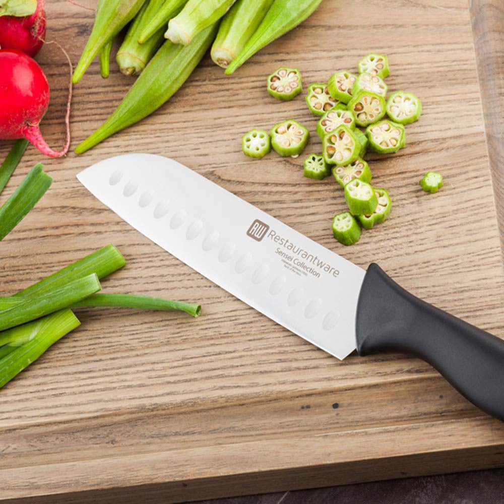 Knife, Santoku, 7 Inch, German Steel, 7 Linear Inch,1 - 1 COUNT