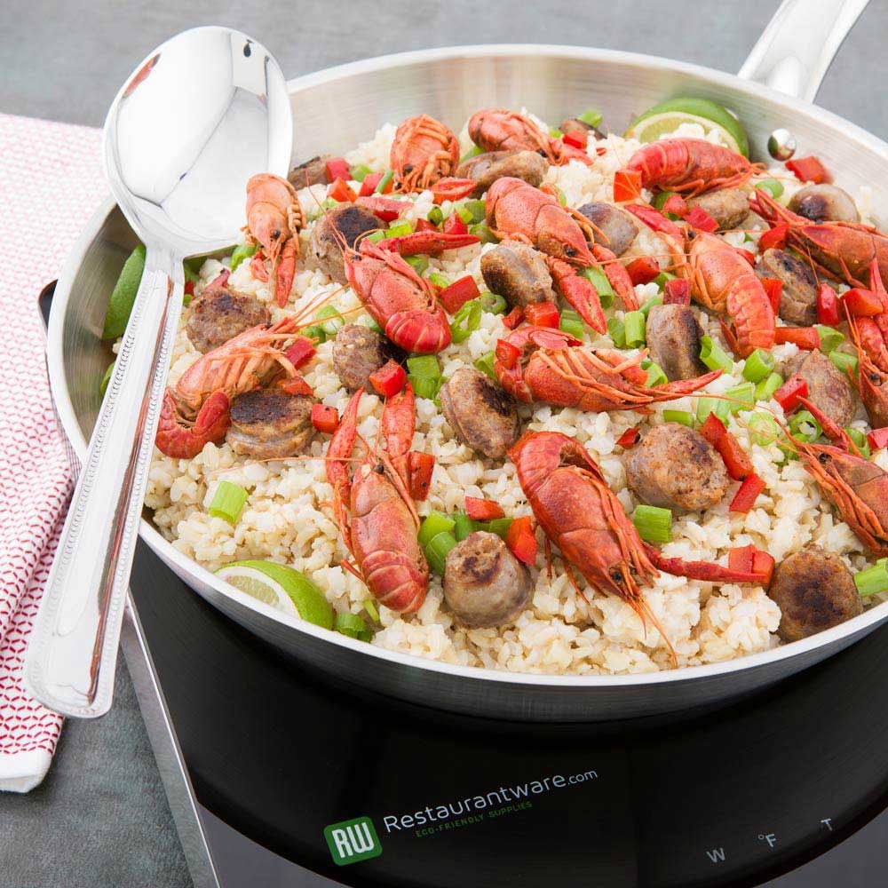 Pan, Fry, 12 Inch, Stainless Steel, Induction Ready, 12 Linear Inch,1 - 1 COUNT