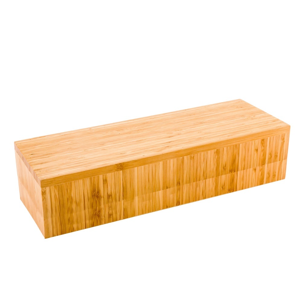 Riser, Medium, 20.5 x 7 x 7 Inch, Rectangle, Natural, Bamboo,1 - 1 EACH