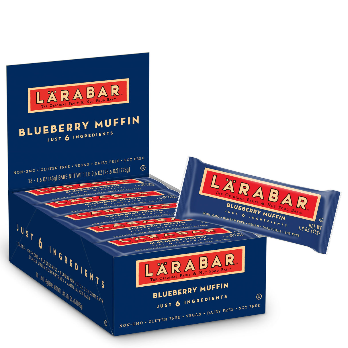 Bars, Blueberry Muffin,16 - 1.6 OUNCE