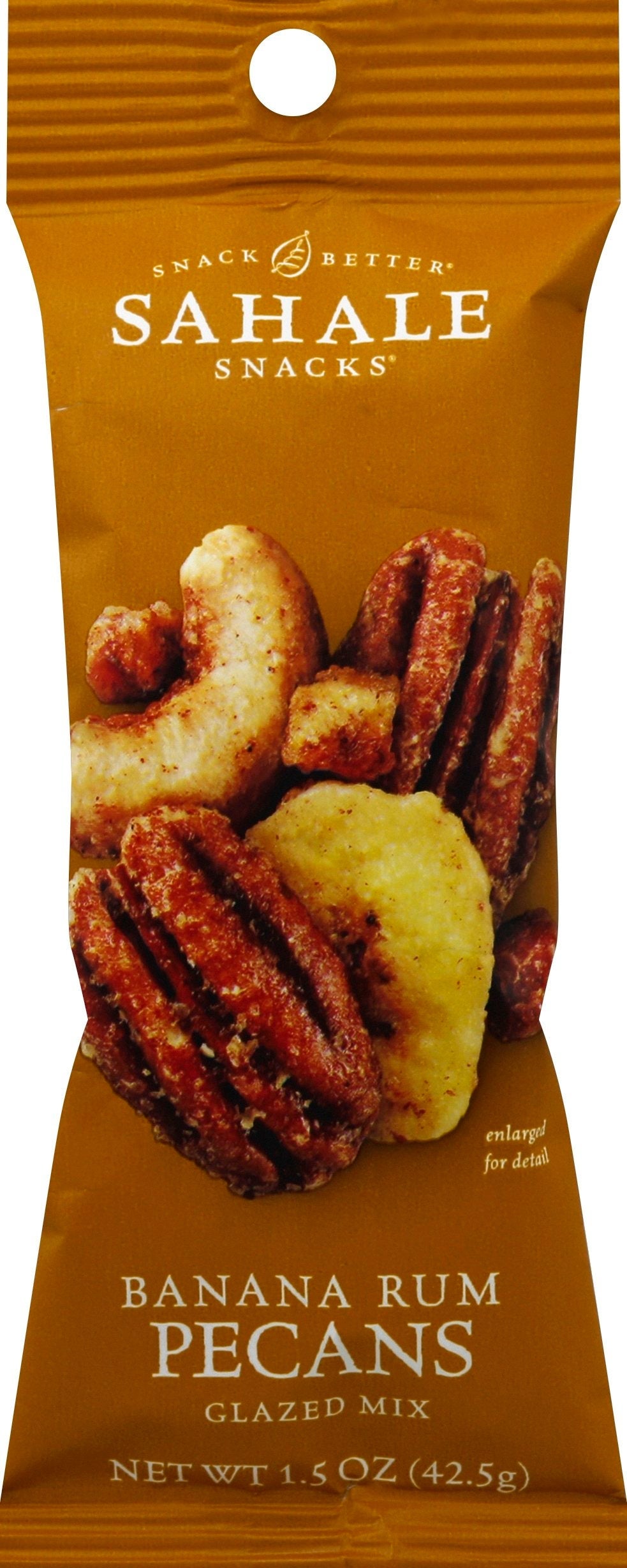 Pecans, Banana Rum, Single-Serve,18 - 1.5 OUNCE