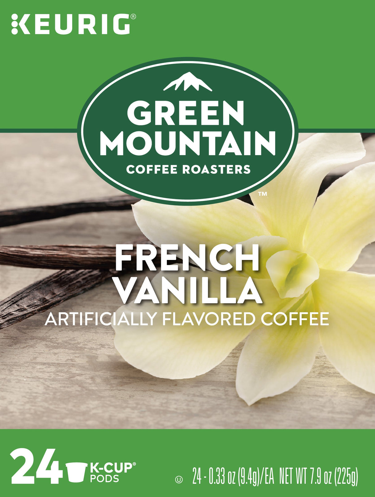 Coffee, Single-Serve, French Vanilla, Pods,4 - 24 COUNT