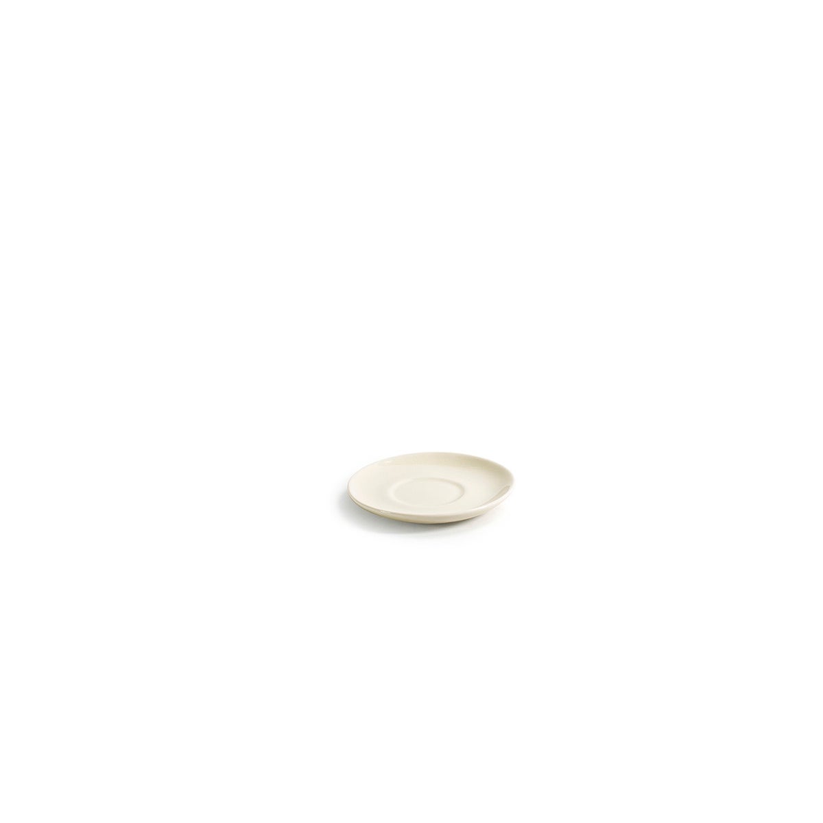 Saucers, Porcelain, 4.75 Inch, Vanilla Bean, Round,12 - 1 EACH