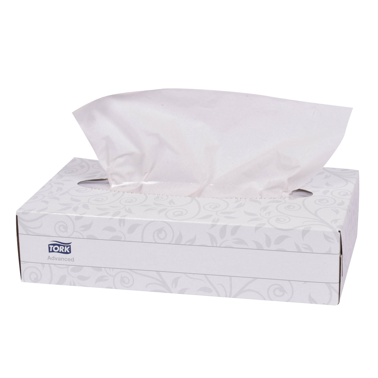 Facial Tissue, 2-Ply, White, Flat Box,30 - 100 COUNT