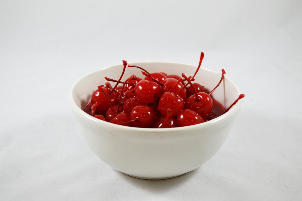 Cherries, Maraschino, with Stems,4 - 1 GALLON