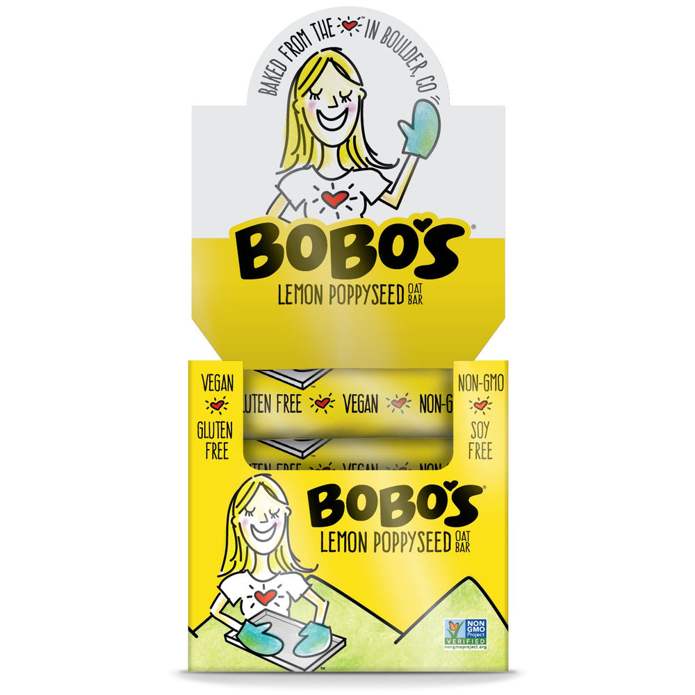 Bars, Oat, Lemon Poppyseed,12 - 3 OUNCE