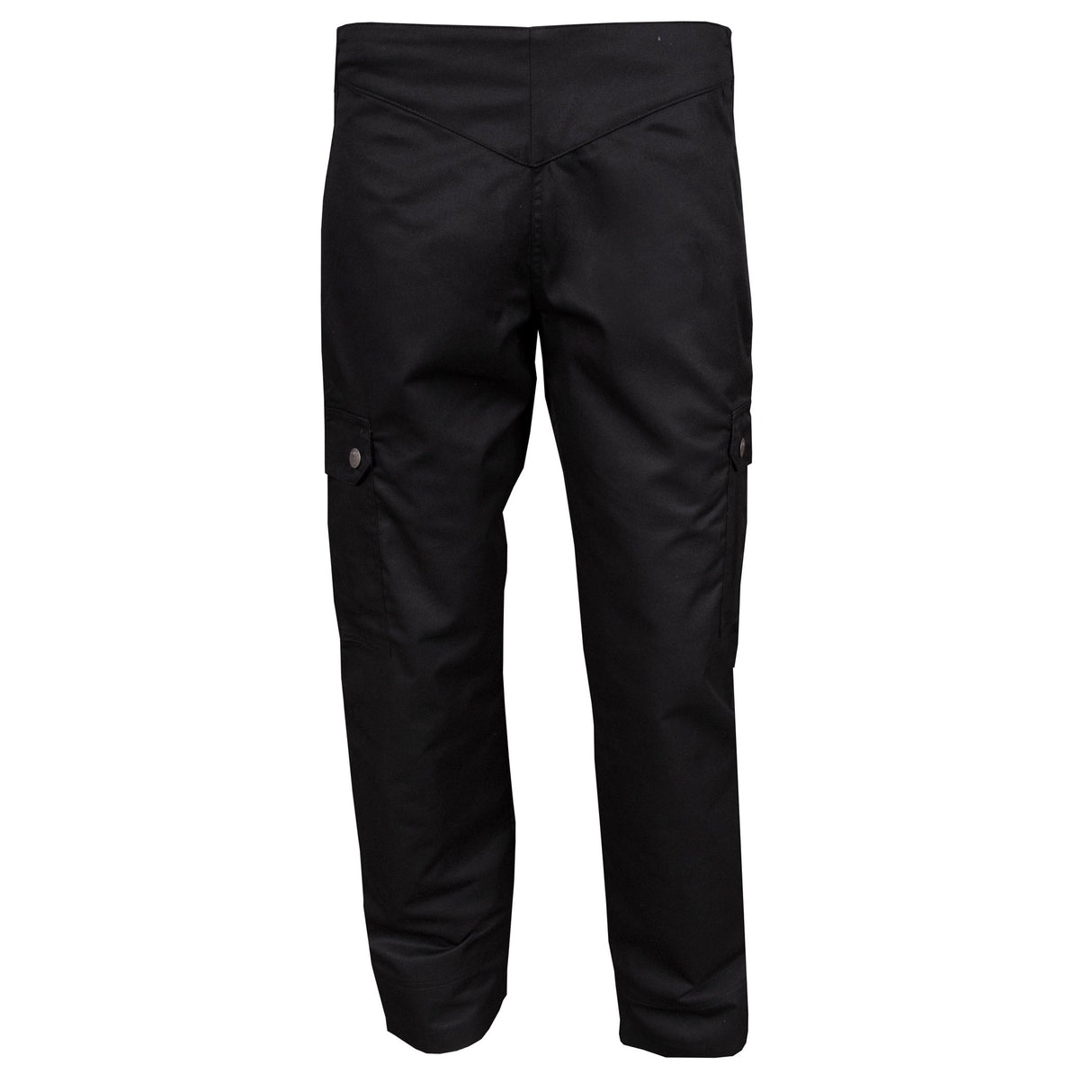 Pants, Chef, Cargo, Ladies, Black, 2X, Poly/Cotton Blend,1 - 1 EACH
