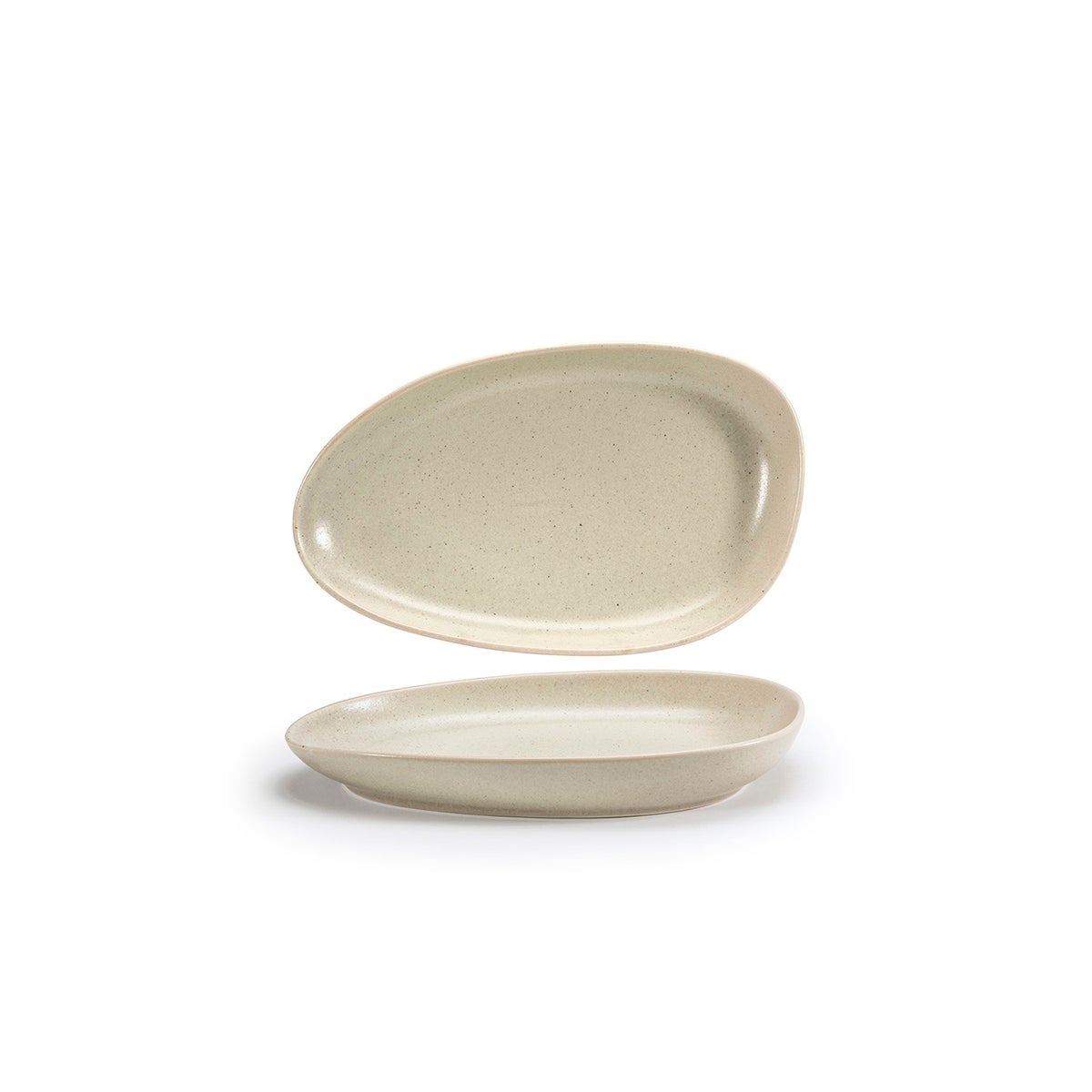 Plates, Porcelain, 11 Inch, Mushroom, Oval,6 - 1 COUNT