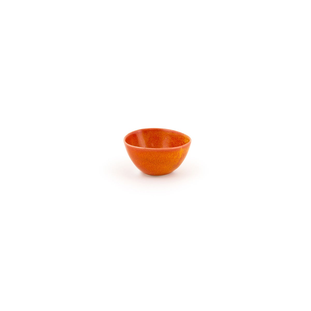 Bowls, Porcelain, 7 Ounce, Blood Orange, Round,12 - 1 EACH