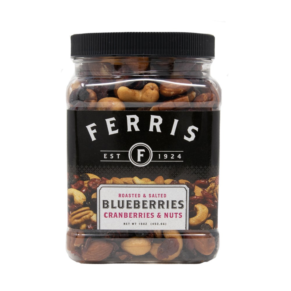 Nuts, Roasted & Salted, with Blueberries & Cranberries,12 - 16 OUNCE