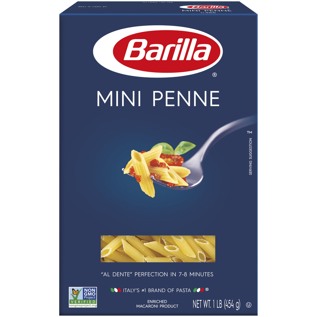 Pasta, Penne, Semolina, Mini,12 - 16 OUNCE