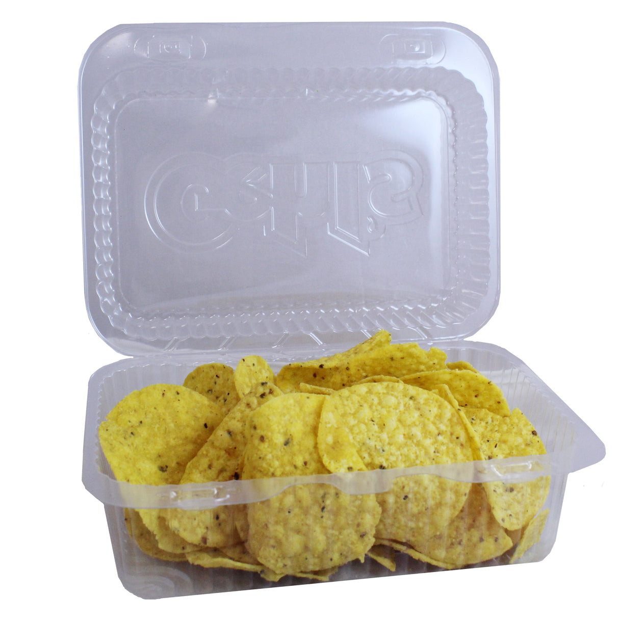 Chips, Tortilla, with Plastic Clamshell Trays, Shelf-Stable, Single-Serve,30 - 3 OUNCE