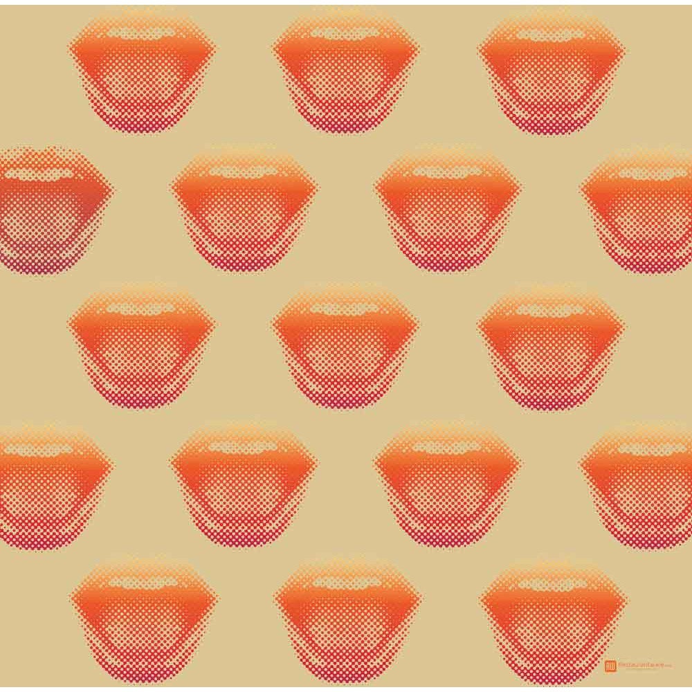 Food Wraps & Basket Liners, 12 x 12 Inch, Greaseproof Paper, Sexy Lips, 12 Linear Inch,1 - 500 COUNT