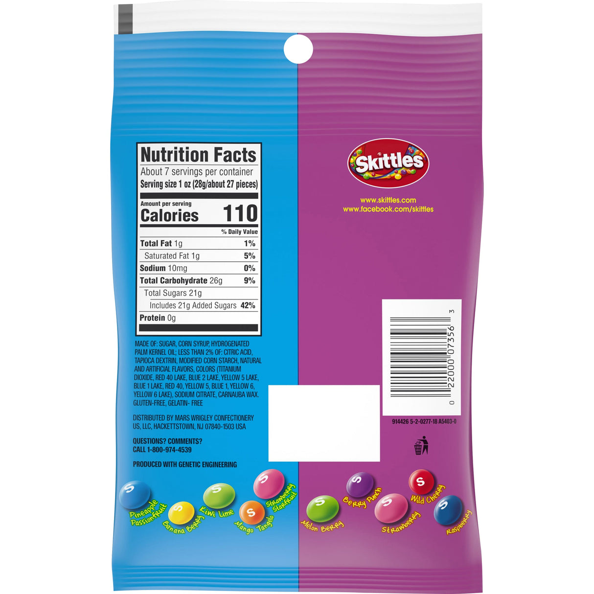 Candy, Wild Berry & Tropical, Mashups, Chewy,12 - 7.2 OUNCE