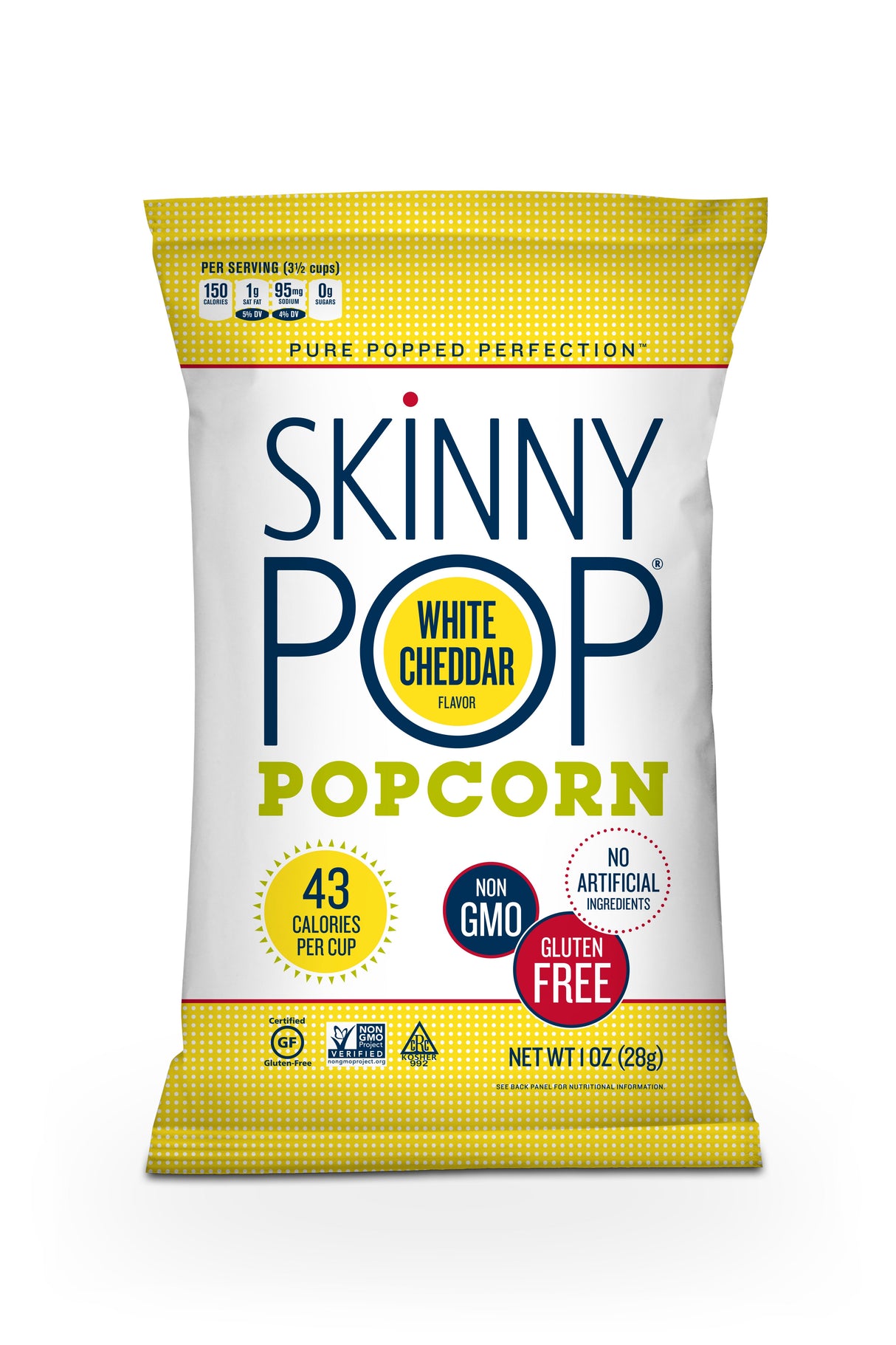 Popcorn, White Cheddar, Single-Serve,12 - 1 OUNCE