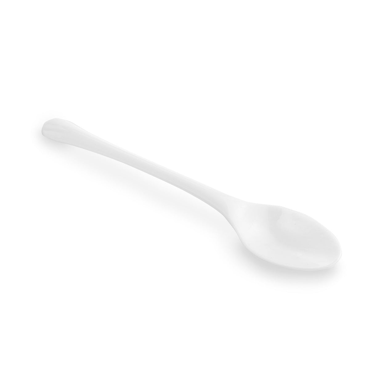 Teaspoons, Plastic, White, 4.5 Inch, PLA, Recycled Compostable,40 - 50 COUNT