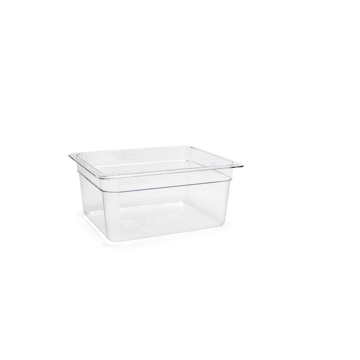 Pans, Food, 12.5 x 10 x 5.75 Inch, Half-Size Deep, Clear, Plastic,4 - 1 COUNT