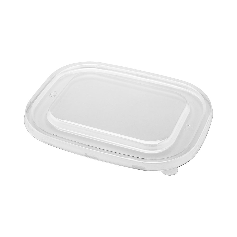 Lids, Flat, Pulp Tek, Plastic, Clear, Rectangular,1 - 100 COUNT