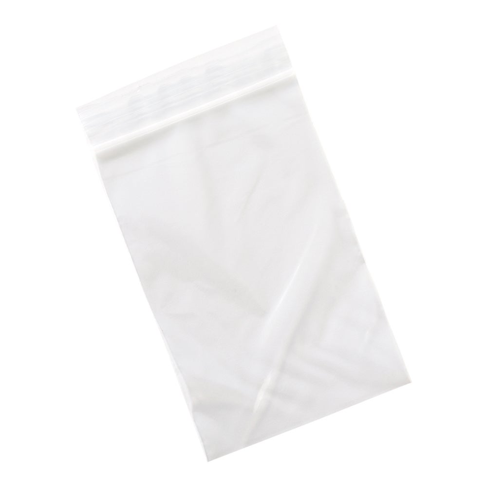 Bags, Zip, Bag Tek 4 x 6 Inch, Plastic, Clear,1 - 100 COUNT