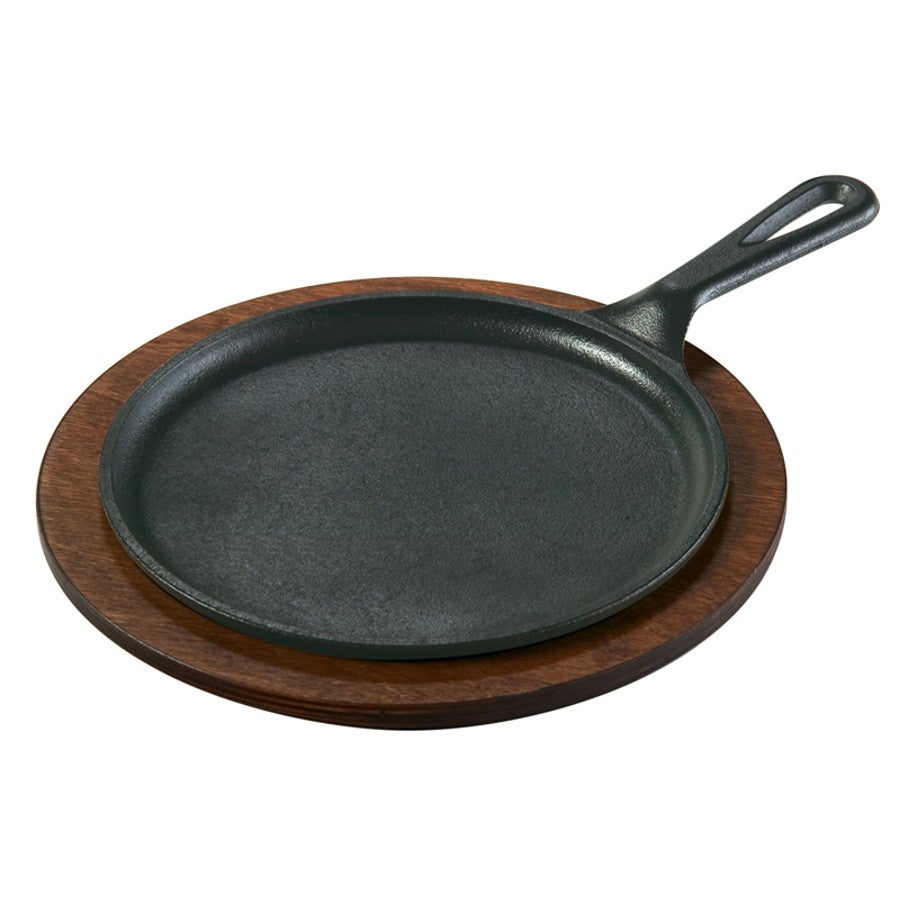 Griddles, Round, 8.38 Inch, Pre-Seasoned, Cast Iron,6 - 1 EACH