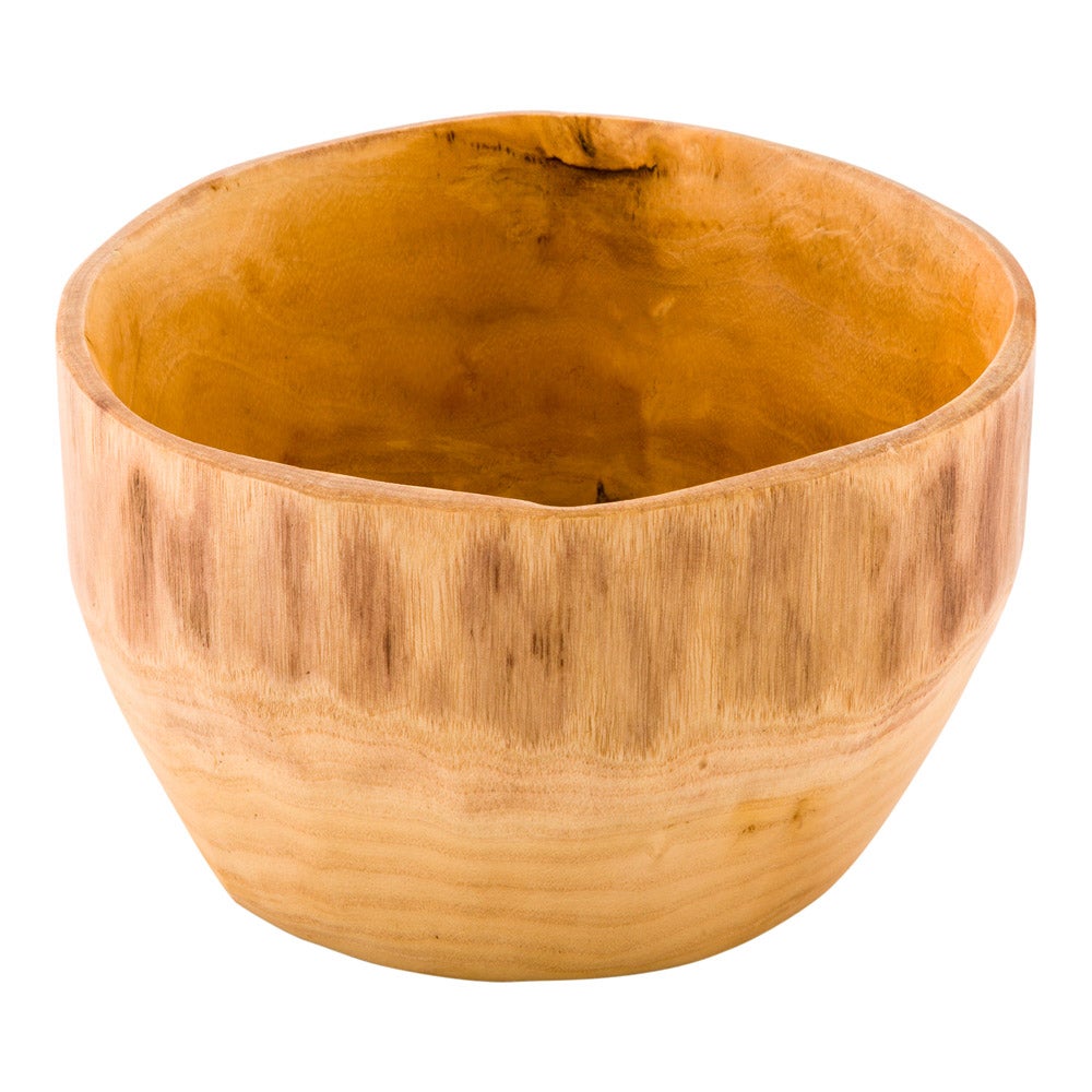 Bowl, Serving, Nature Tek, 100 Ounce, Natural Wood,1 - 1 EACH