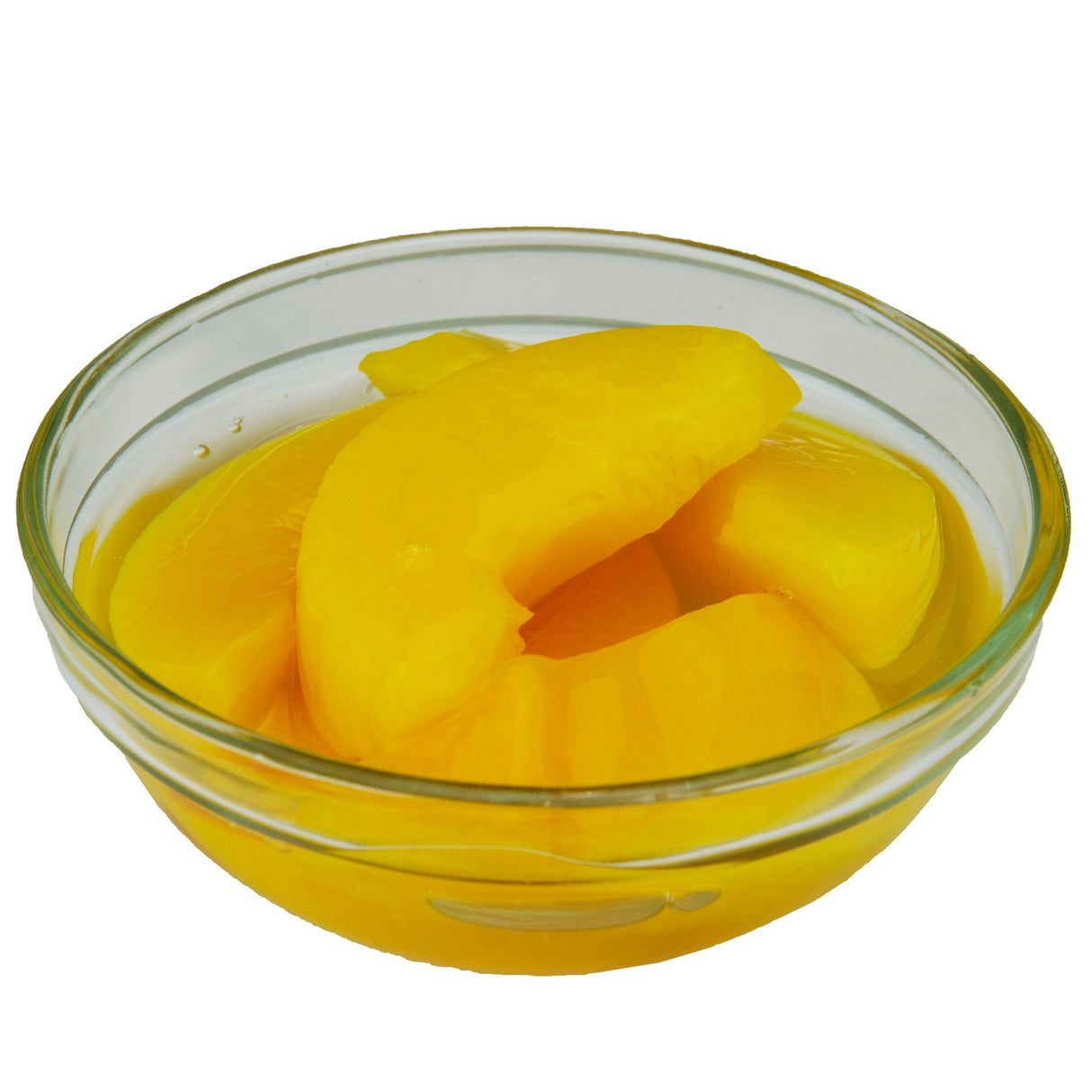 Peaches, Yellow Cling, Sliced, in Extra Light Syrup, Cup, Shelf Stable,12 - 8.25 OUNCE